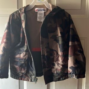 Boys 3T camo rain coat.